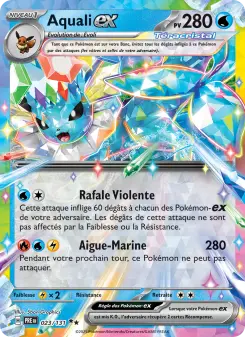Aquali-ex — carte 023 de l’extension Évolutions Prismatiques