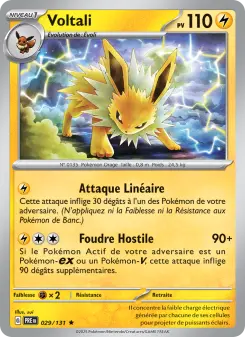 Voltali — carte 029 de l’extension Évolutions Prismatiques