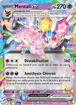 Mentali-ex — carte 034 de l’extension Évolutions Prismatiques