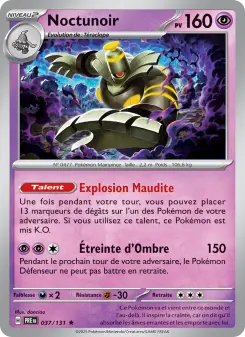 Noctunoir — carte 037 de l’extension Évolutions Prismatiques