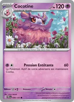 Cocotine — carte 039 de l’extension Évolutions Prismatiques