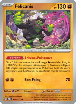 Félicanis — carte 057 de l’extension Évolutions Prismatiques