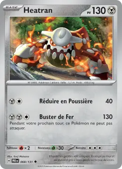 Heatran — carte 068 de l’extension Évolutions Prismatiques
