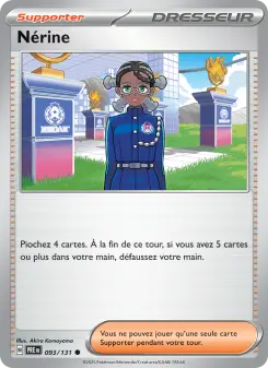 Nérine — carte 093 de l’extension Évolutions Prismatiques