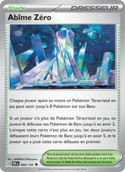 Abîme Zéro — carte 094 de l’extension Évolutions Prismatiques