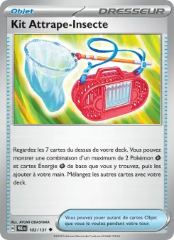 Kit Attrape-Insecte — carte 102 de l’extension Évolutions Prismatiques