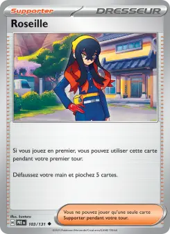 Roseille — carte 103 de l’extension Évolutions Prismatiques