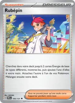 Rubépin — carte 105 de l’extension Évolutions Prismatiques