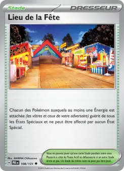 Lieu de la Fête — carte 108 de l’extension Évolutions Prismatiques