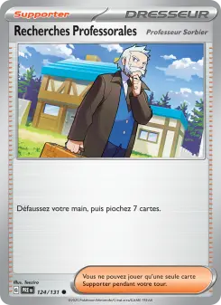 Recherches Professorales — carte 124 de l’extension Évolutions Prismatiques