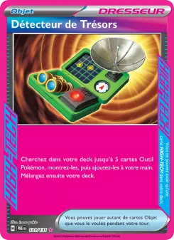 Détecteur de Trésors — carte 131 de l’extension Évolutions Prismatiques