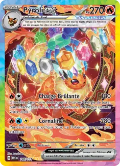 Pyroli-ex — carte 146 de l’extension Évolutions Prismatiques