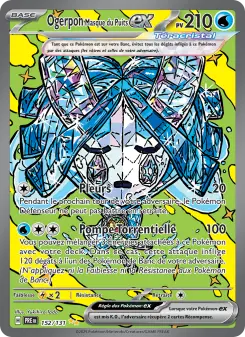 Ogerpon Masque du Puits-ex — carte 152 de l’extension Évolutions Prismatiques