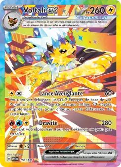 Voltali-ex — carte 153 de l’extension Évolutions Prismatiques