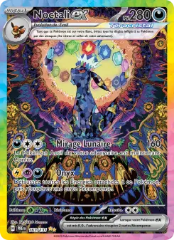 Noctali-ex — carte 161 de l’extension Évolutions Prismatiques