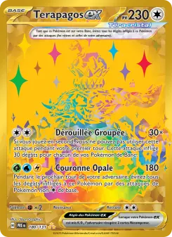 Terapagos-ex — carte 180 de l’extension Évolutions Prismatiques