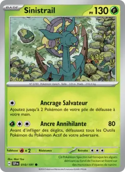 Sinistrail — carte 010 de l’extension Étincelles Déferlantes