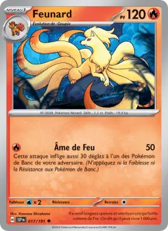 Feunard — carte 017 de l’extension Étincelles Déferlantes