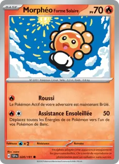Morphéo Forme Solaire — carte 020 de l’extension Étincelles Déferlantes