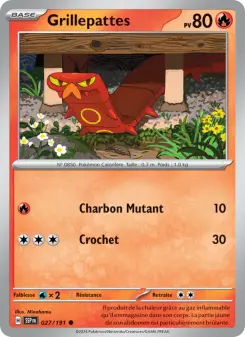 Grillepattes — carte 027 de l’extension Étincelles Déferlantes