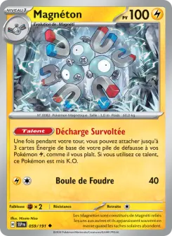 Magnéton — carte 059 de l’extension Étincelles Déferlantes