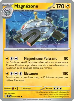 Magnézone — carte 060 de l’extension Étincelles Déferlantes