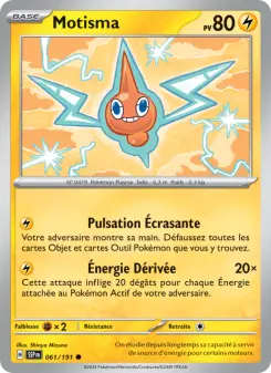 Motisma — carte 061 de l’extension Étincelles Déferlantes
