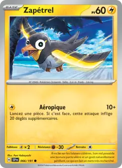 Zapétrel — carte 066 de l’extension Étincelles Déferlantes