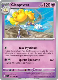 Cléopsytra — carte 095 de l’extension Étincelles Déferlantes