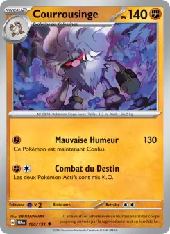 Courrousinge — carte 100 de l’extension Étincelles Déferlantes