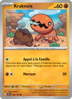 Kraknoix — carte 104 de l’extension Étincelles Déferlantes