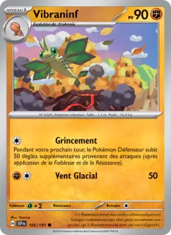 Vibraninf — carte 105 de l’extension Étincelles Déferlantes