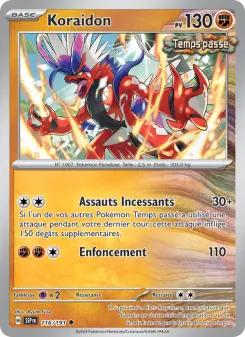 Koraidon — carte 116 de l’extension Étincelles Déferlantes