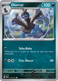 Diamat — carte 118 de l’extension Étincelles Déferlantes