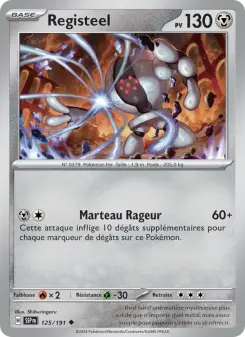 Registeel — carte 125 de l’extension Étincelles Déferlantes