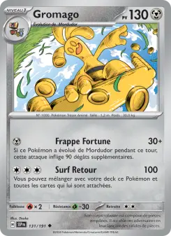 Gromago — carte 131 de l’extension Étincelles Déferlantes