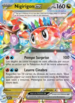 Nigirigon-ex — carte 142 de l’extension Étincelles Déferlantes
