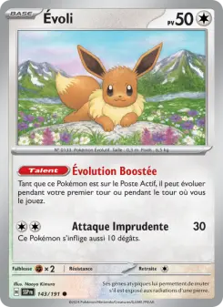 Évoli — carte 143 de l’extension Étincelles Déferlantes