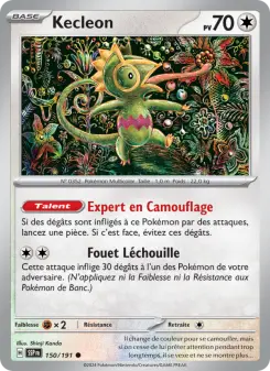 Kecleon — carte 150 de l’extension Étincelles Déferlantes