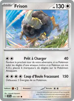 Frison — carte 151 de l’extension Étincelles Déferlantes
