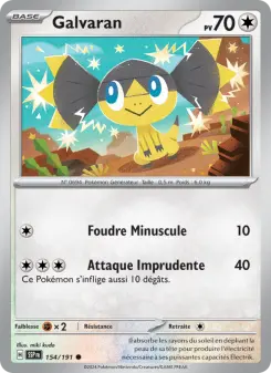 Galvaran — carte 154 de l’extension Étincelles Déferlantes