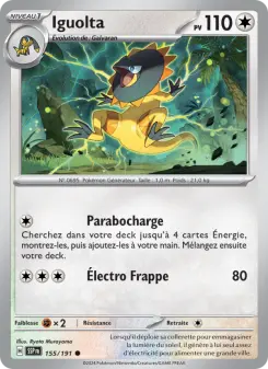 Iguolta — carte 155 de l’extension Étincelles Déferlantes
