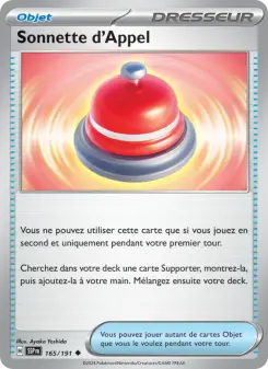Sonnette d'Appel — carte 165 de l’extension Étincelles Déferlantes