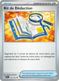Kit de Déduction — carte 171 de l’extension Étincelles Déferlantes