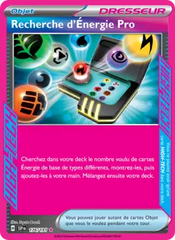 Recherche d'Énergie Pro — carte 176 de l’extension Étincelles Déferlantes