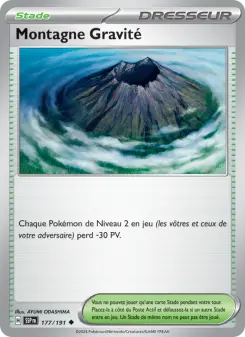 Montagne Gravité — carte 177 de l’extension Étincelles Déferlantes