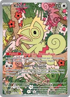 Kecleon — carte 213 de l’extension Étincelles Déferlantes