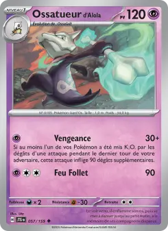 Ossatueur d'Alola — carte 057 de l’extension Aventures Ensemble
