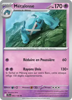 Métalosse — carte 063 de l’extension Aventures Ensemble