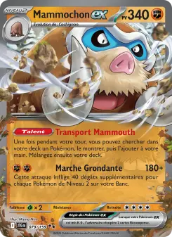 Mammochon-ex — carte 079 de l’extension Aventures Ensemble
